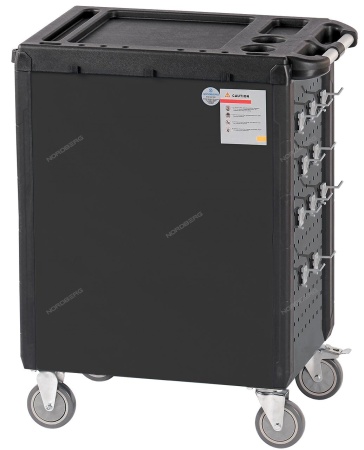 Тележка инструментальная профессиональная (серая)