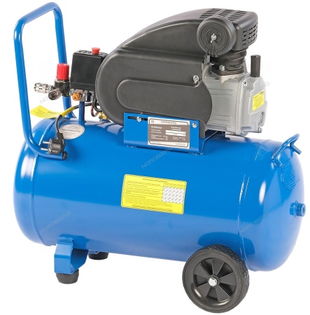 Компрессор поршневой 220 В, ресивер 50 л, 240 л/мин