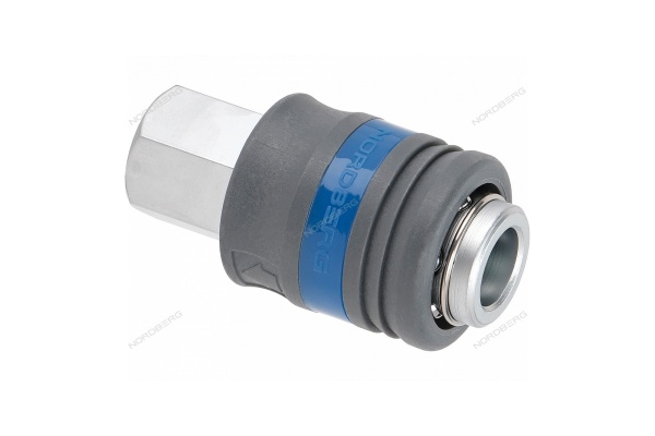 Разъем "мама" быстросъемный - резьба F1/4", с пластиковой муфтой