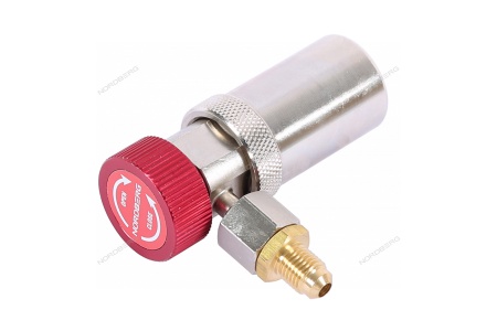 Муфта быстросъемная R134a высокое давление, красная, тип BMW