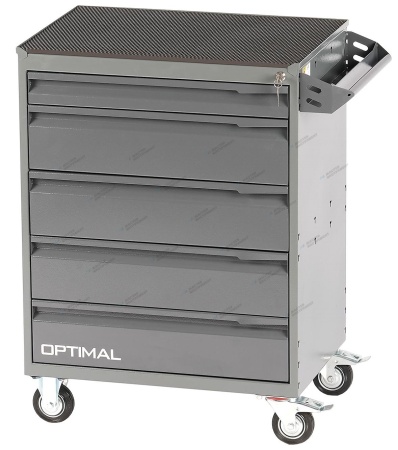 Тележка инструментальная, 5 выдвижных ящиков /OPTIMAL-NT115/
