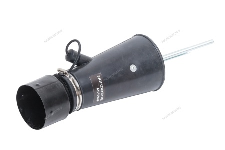 Насадка резиновая круглая с внутренним фиксатором на шланг D=100 мм