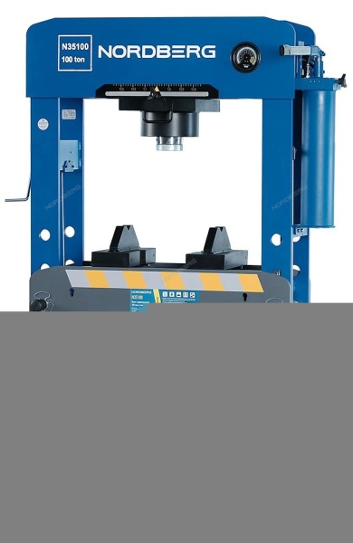 Пресс гидравлический PRO, 100 т, пневмопривод