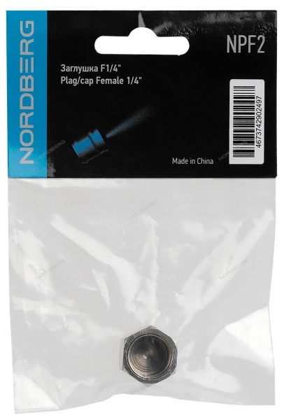 Заглушка F1/4"