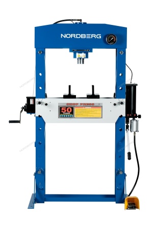 Пресс гидравлический, 50 т, пневмоуправление
