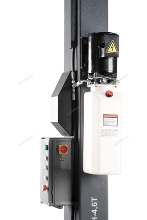 Подъемник 380V 2х стоечный 4,5т с верхней синхронизацией с электростопорами