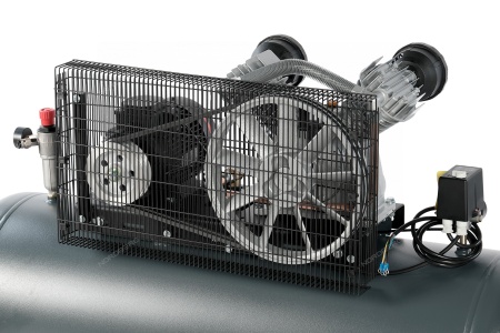 Компрессор поршневой с ременной передачей 380В, ресив. 270л, 690л/мин