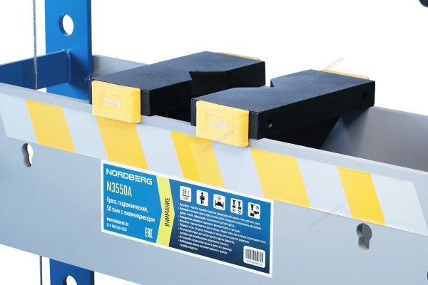 Пресс гидравлический PRO, 50 т, пневмопривод