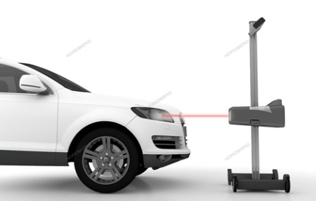 Устройство для проверки и регулировки света фар