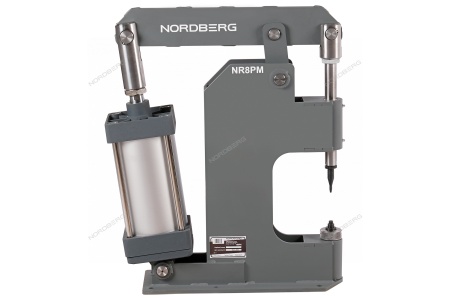 Пневматический станок для заклепки тормозных колодок, цилиндр 160, с тумбой