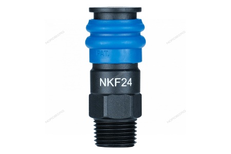 Разъем композитный "мама" быстросъемный - резьба M1/2"