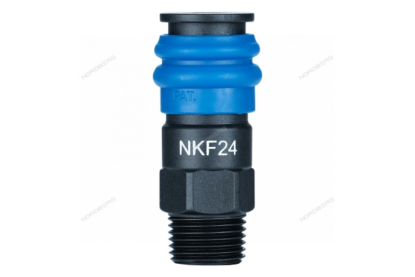 Разъем композитный "мама" быстросъемный - резьба M1/2"