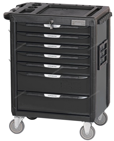 Тележка инструментальная профессиональная (серая)