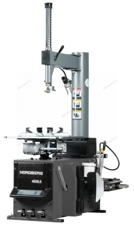 Станок шиномонтажный 380V п/автомат, 2х скоростн, зажимы 13-26", усил отжим, серый