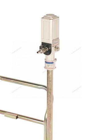 Установка пневматическая для раздачи густой смазки из бочек до 200 л, с тележкой