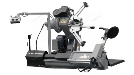 Станок шиномонтажный для грузовых автомобилей 14"-42", с пультом на штанге, 380V, серый