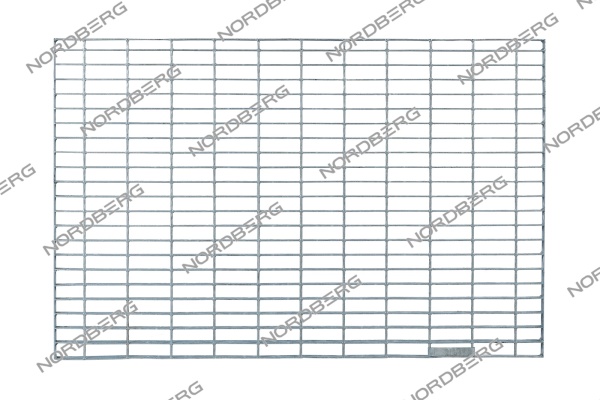 Решетка для покрасочной камеры 1140х750х30мм (стенка 4мм)