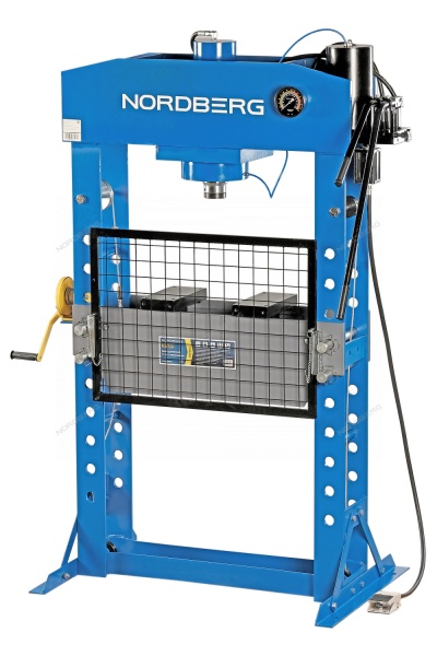 Пресс гидравлический, 75 т, пневмоуправление