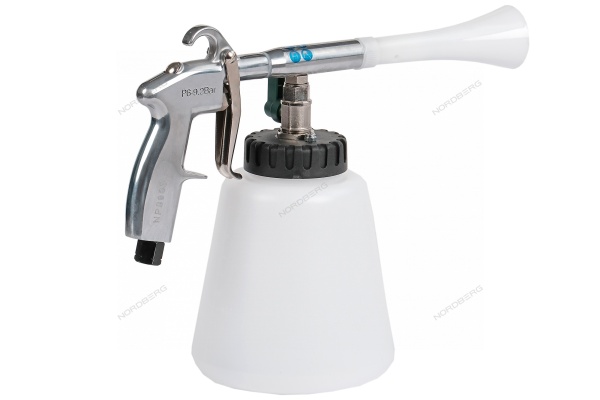 Пистолет моющий с гибкой вращающейся насадкой