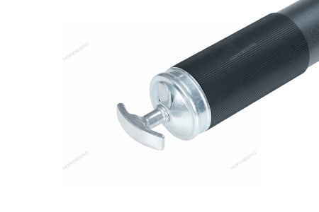 Шприц двухплунжерный для густой смазки, с переключением плунжеров, 400 мл