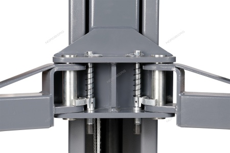 Подъемник 380V 2х стоечный 4,5т с верхней синхронизацией с электростопорами