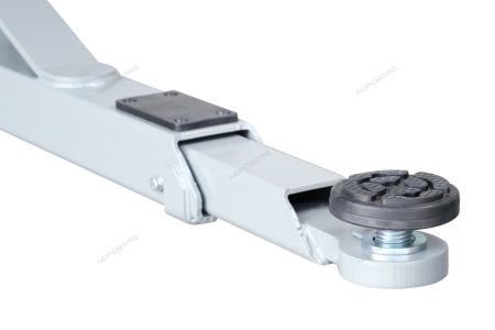 Подъемник 220V 2х стоечный 4т с верхней синхронизацией, H=4,0 м (синий)