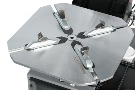 Станок шиномонтажный 380V автомат, 2х скоростн, зажимы 16-30" (серый)