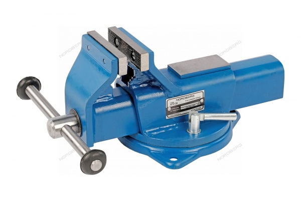 Тиски слесарные стальные